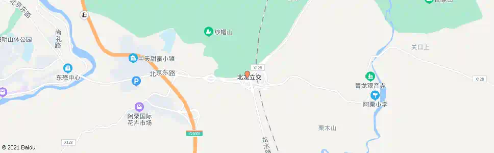 贵阳北龙立交_公交站地图_贵阳公交_妙搜公交查询2025