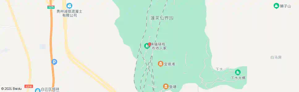 贵阳珠瑙村_公交站地图_贵阳公交_妙搜公交查询2025
