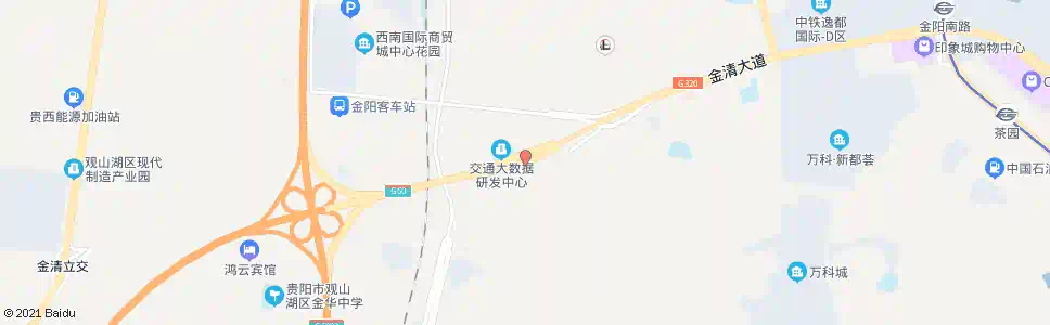 贵阳曹官村收费站_公交站地图_贵阳公交_妙搜公交查询2025