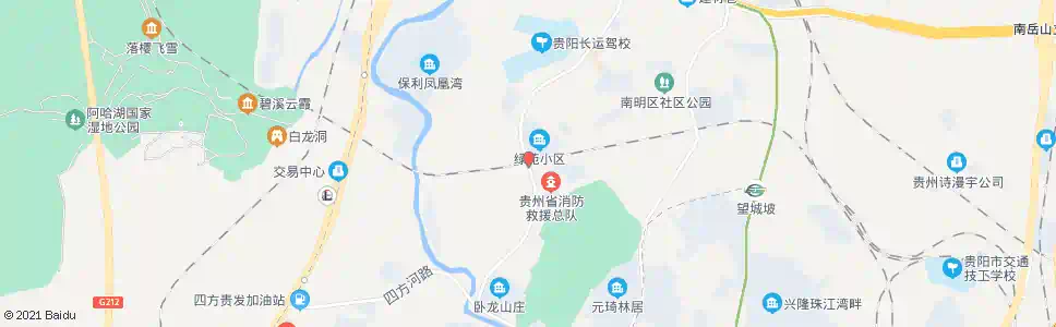 贵阳沙冲南路_公交站地图_贵阳公交_妙搜公交查询2025
