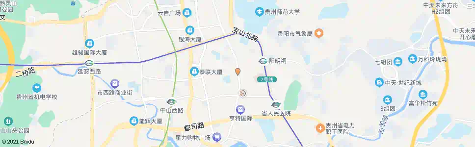 贵阳莲花坡_公交站地图_贵阳公交_妙搜公交查询2025
