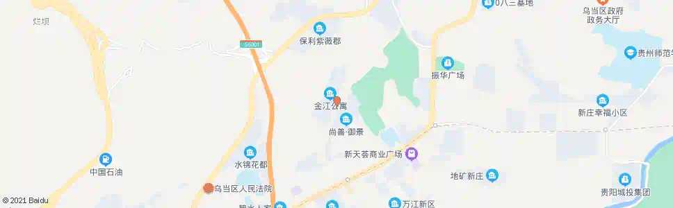 贵阳501厂宿舍区_公交站地图_贵阳公交_妙搜公交查询2025