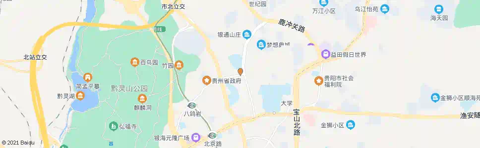 贵阳省老干活动中心_公交站地图_贵阳公交_妙搜公交查询2025