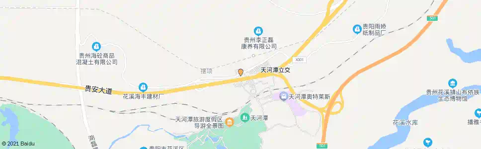 贵阳天河潭大道口_公交站地图_贵阳公交_妙搜公交查询2025