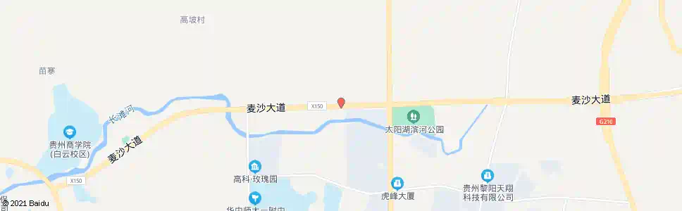 贵阳董其坝_公交站地图_贵阳公交_妙搜公交查询2025