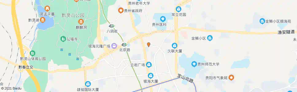 贵阳沙河街_公交站地图_贵阳公交_妙搜公交查询2025