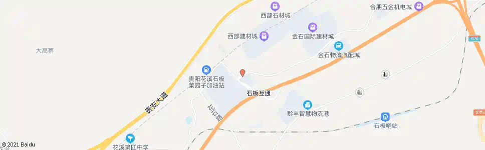 贵阳石板收费站_公交站地图_贵阳公交_妙搜公交查询2025