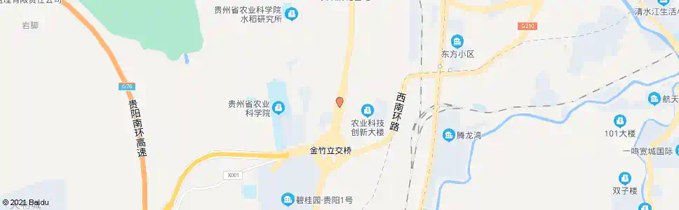 贵阳甲秀北路(中)_公交站地图_贵阳公交_妙搜公交查询2025