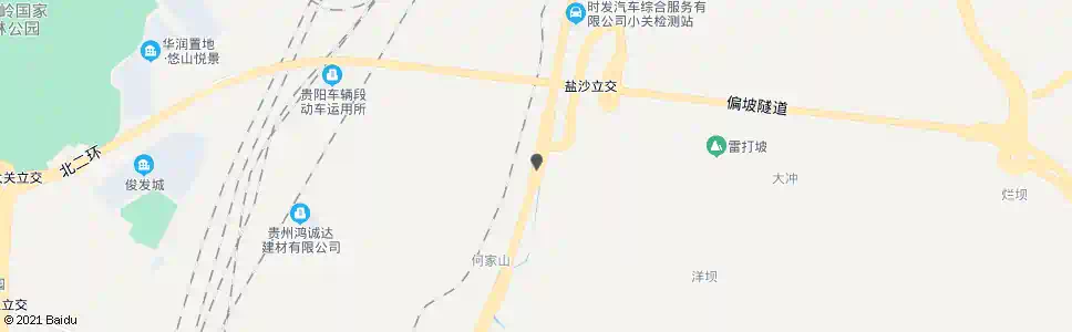 贵阳偏坡_公交站地图_贵阳公交_妙搜公交查询2025