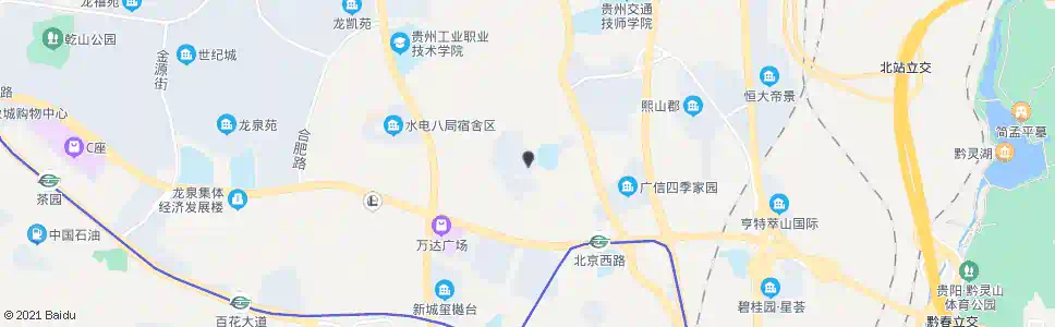 贵阳水电九局子校_公交站地图_贵阳公交_妙搜公交查询2025