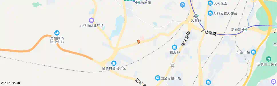 贵阳天然居花园_公交站地图_贵阳公交_妙搜公交查询2025