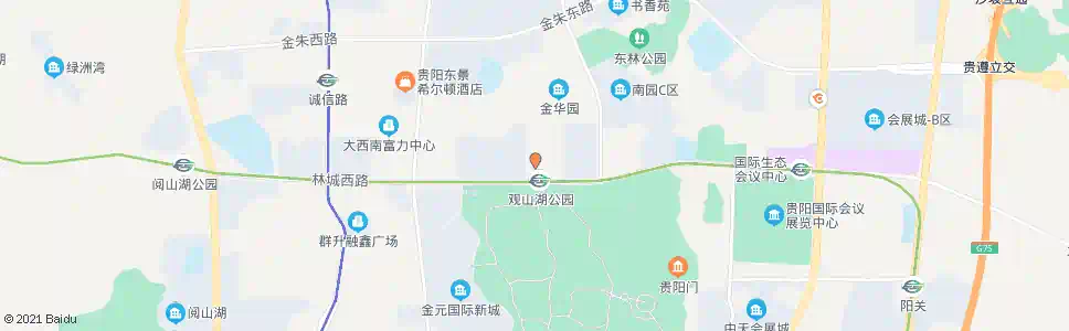 贵阳市行政中心_公交站地图_贵阳公交_妙搜公交查询2025