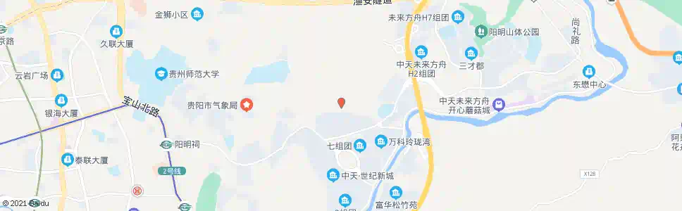 贵阳安井村委会_公交站地图_贵阳公交_妙搜公交查询2025