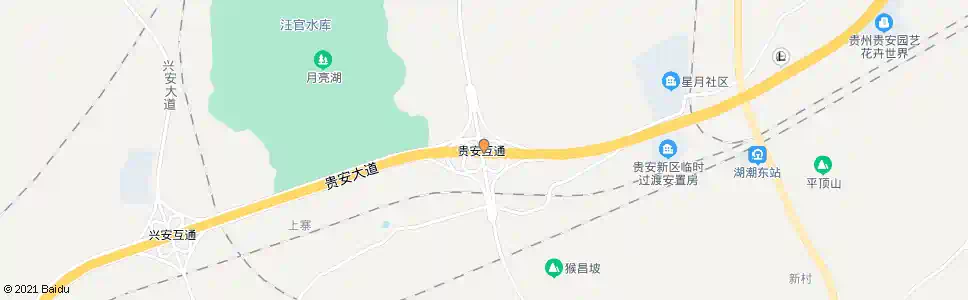 贵阳贵安互通立交_公交站地图_贵阳公交_妙搜公交查询2025