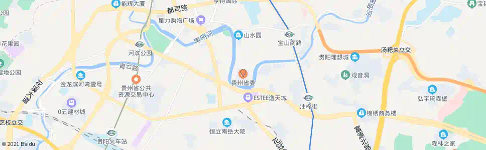 贵阳省委_公交站地图_贵阳公交_妙搜公交查询2025