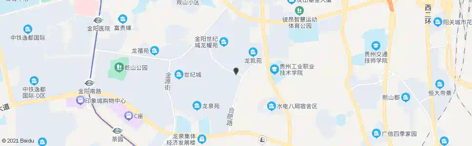 贵阳兰州路口_公交站地图_贵阳公交_妙搜公交查询2025