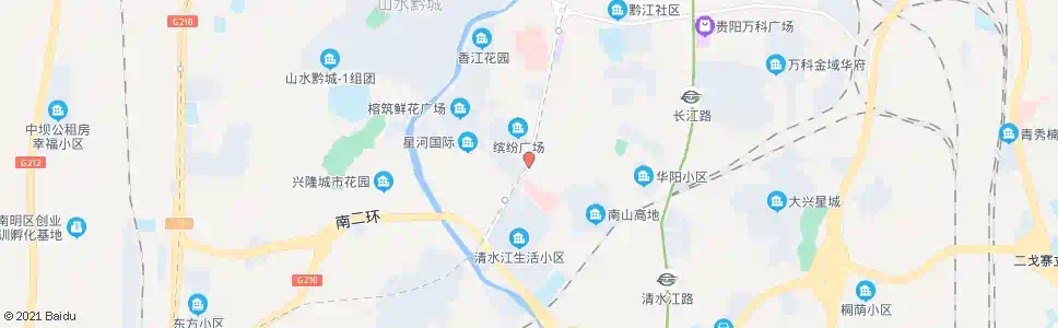 贵阳黄河路(南)_公交站地图_贵阳公交_妙搜公交查询2025