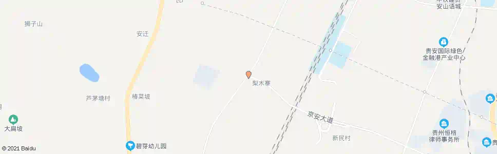 贵阳京安大道路口_公交站地图_贵阳公交_妙搜公交查询2025