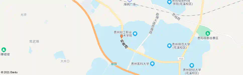 贵阳栋青南路_公交站地图_贵阳公交_妙搜公交查询2025