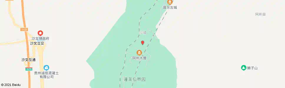 贵阳阿所村_公交站地图_贵阳公交_妙搜公交查询2025
