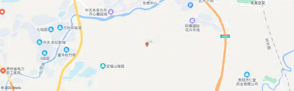 贵阳十中农场_公交站地图_贵阳公交_妙搜公交查询2025
