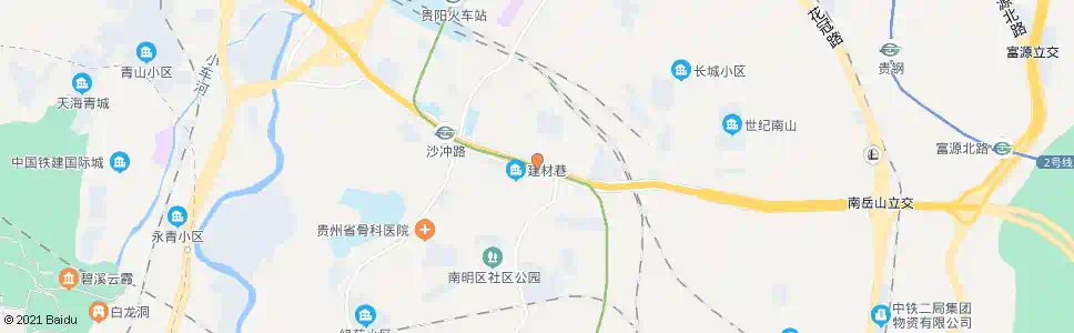 贵阳上朝阳洞路_公交站地图_贵阳公交_妙搜公交查询2025