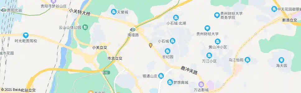 贵阳兰馨苑_公交站地图_贵阳公交_妙搜公交查询2025