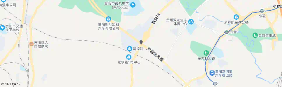 贵阳龙洞堡大道_公交站地图_贵阳公交_妙搜公交查询2025