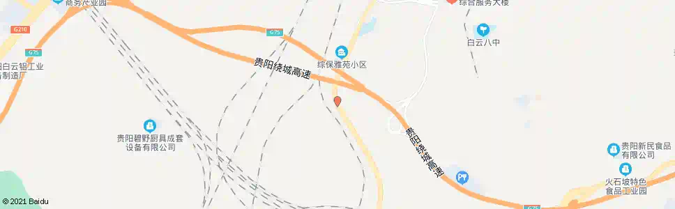 贵阳奔土路口_公交站地图_贵阳公交_妙搜公交查询2025
