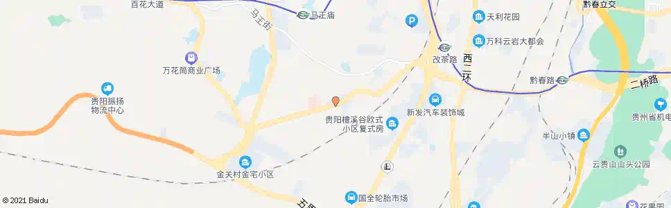 贵阳省地勘院_公交站地图_贵阳公交_妙搜公交查询2025