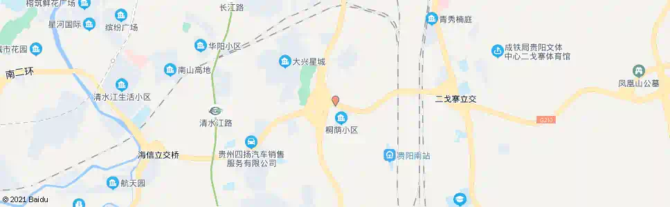贵阳南惠立交桥_公交站地图_贵阳公交_妙搜公交查询2025