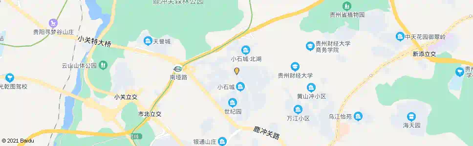 贵阳小石城二期_公交站地图_贵阳公交_妙搜公交查询2025