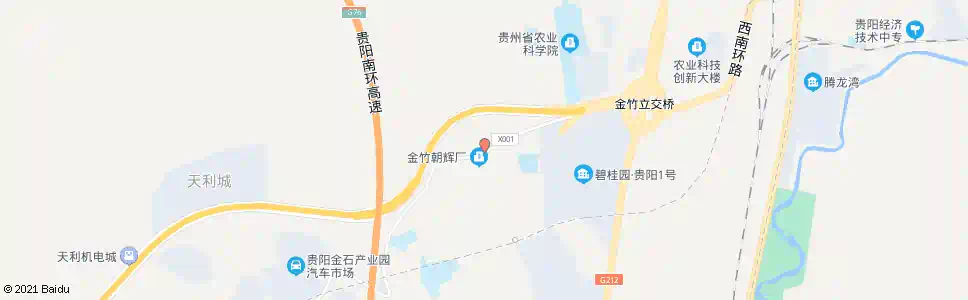 贵阳金竹镇_公交站地图_贵阳公交_妙搜公交查询2025