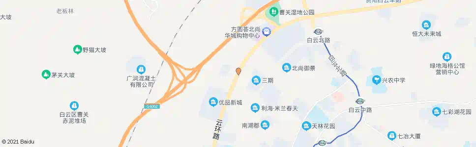 贵阳曹官村_公交站地图_贵阳公交_妙搜公交查询2025