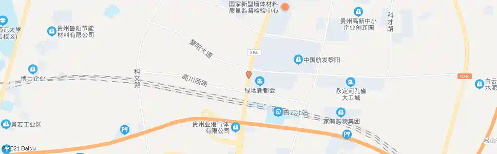 贵阳海马洞路口_公交站地图_贵阳公交_妙搜公交查询2025