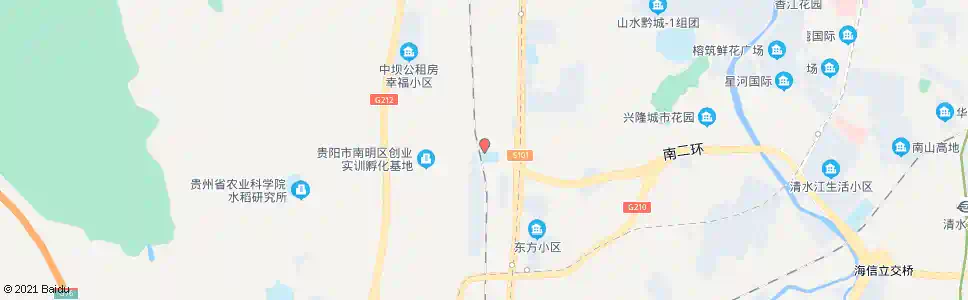 贵阳上坝路_公交站地图_贵阳公交_妙搜公交查询2025