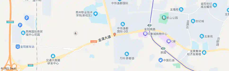 贵阳二铺_公交站地图_贵阳公交_妙搜公交查询2025