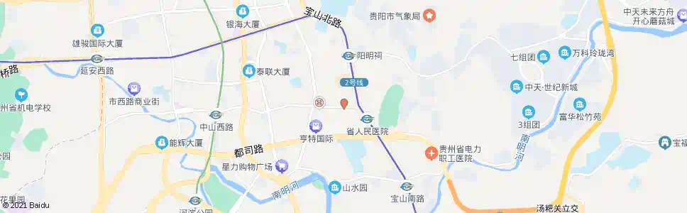 贵阳省医_公交站地图_贵阳公交_妙搜公交查询2025
