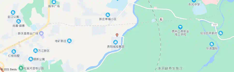 贵阳新庄污水厂_公交站地图_贵阳公交_妙搜公交查询2025
