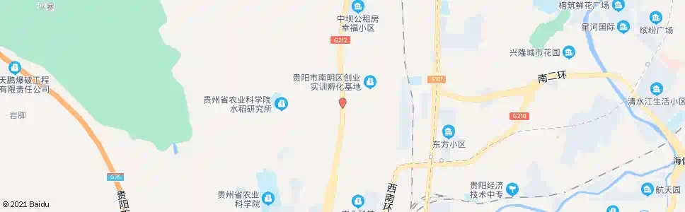 贵阳谢家坡_公交站地图_贵阳公交_妙搜公交查询2025