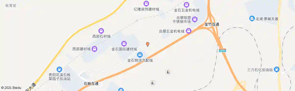 贵阳合朋小学_公交站地图_贵阳公交_妙搜公交查询2025