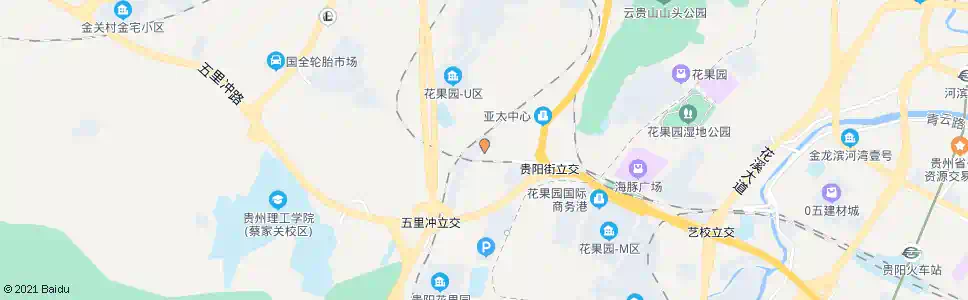 贵阳小车河路(北)_公交站地图_贵阳公交_妙搜公交查询2025