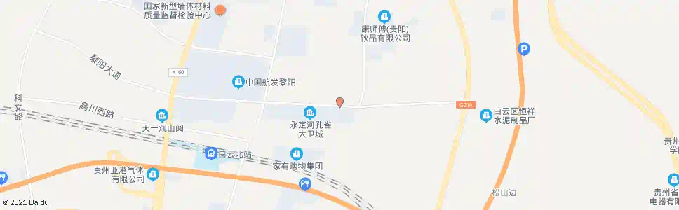 贵阳黎阳大道_公交站地图_贵阳公交_妙搜公交查询2025
