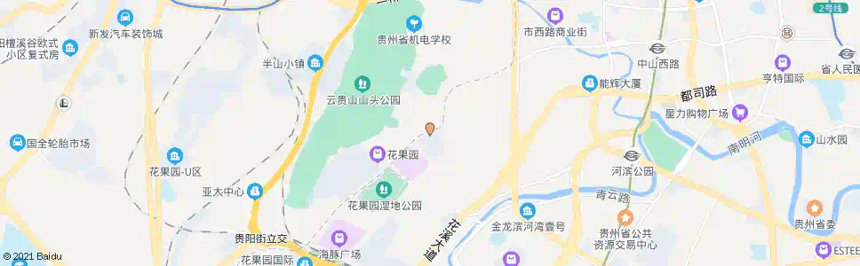 贵阳花果园金融街_公交站地图_贵阳公交_妙搜公交查询2025