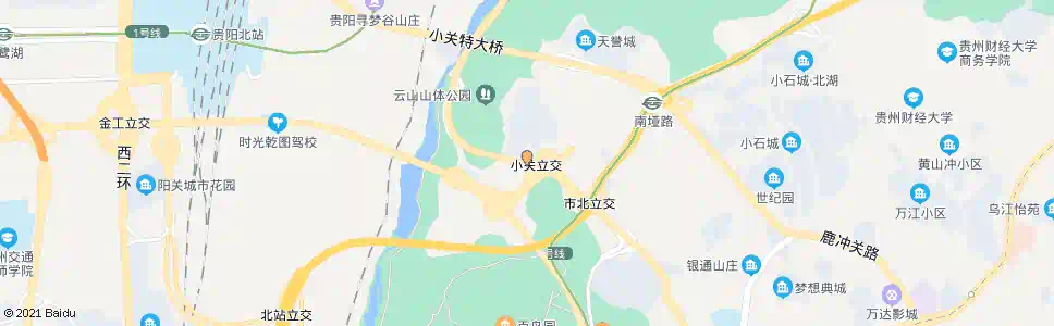 贵阳保利云山_公交站地图_贵阳公交_妙搜公交查询2025