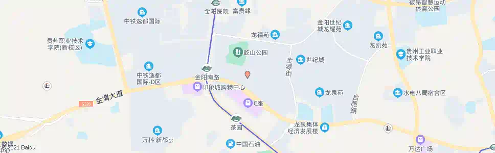 贵阳福州街_公交站地图_贵阳公交_妙搜公交查询2025