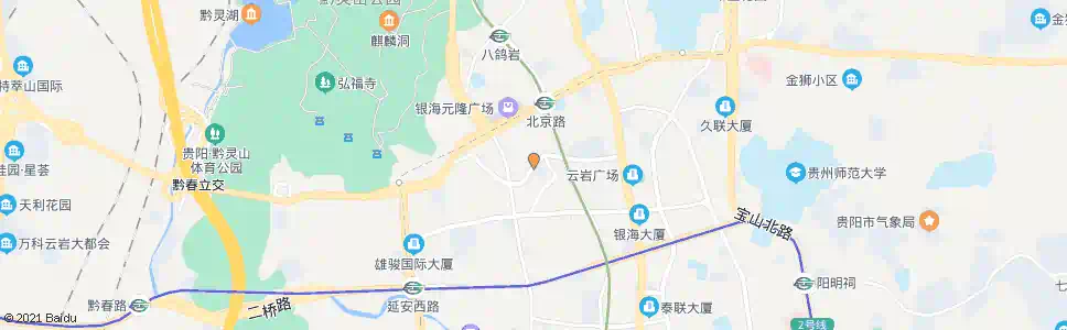 贵阳江西村_公交站地图_贵阳公交_妙搜公交查询2025