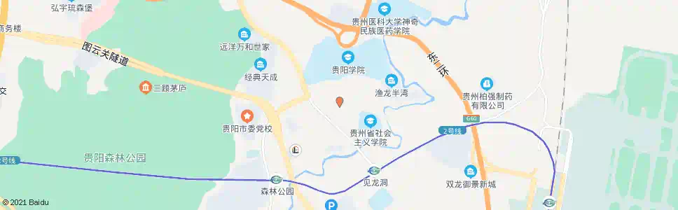 贵阳警官职业学院_公交站地图_贵阳公交_妙搜公交查询2025