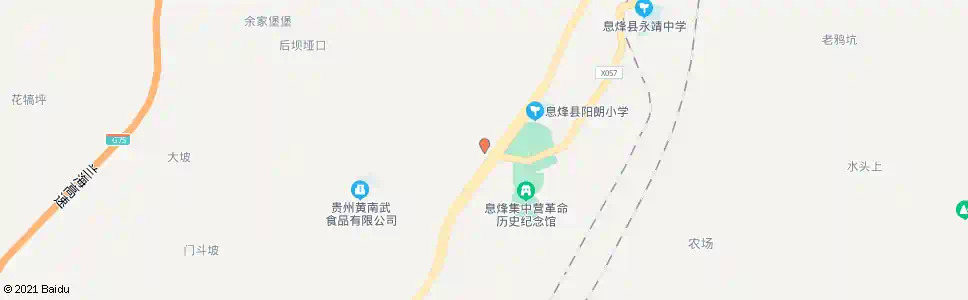 贵阳集中营纪念馆_公交站地图_贵阳公交_妙搜公交查询2025