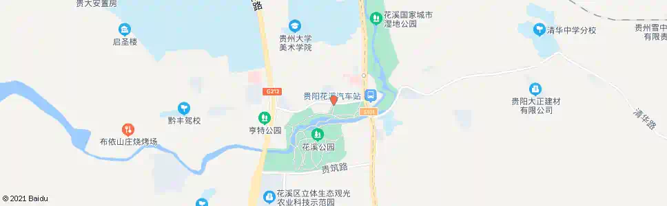 贵阳溪北路_公交站地图_贵阳公交_妙搜公交查询2025
